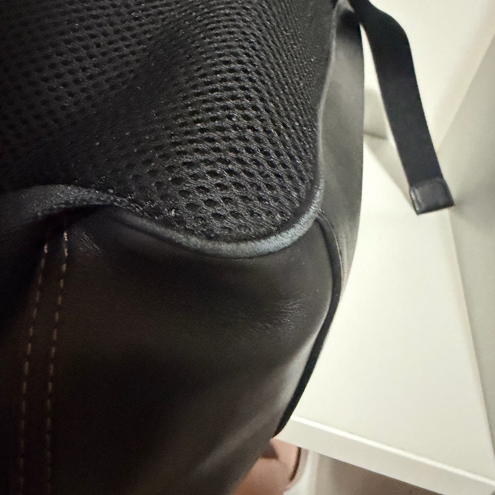 Coach Black Leather Backpack with Bonus Coach Wallet - Picture 7 of 10